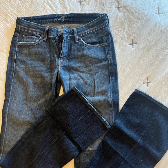 7 For All Mankind Women’s Jeans Size 25 - Picture 1 of 3